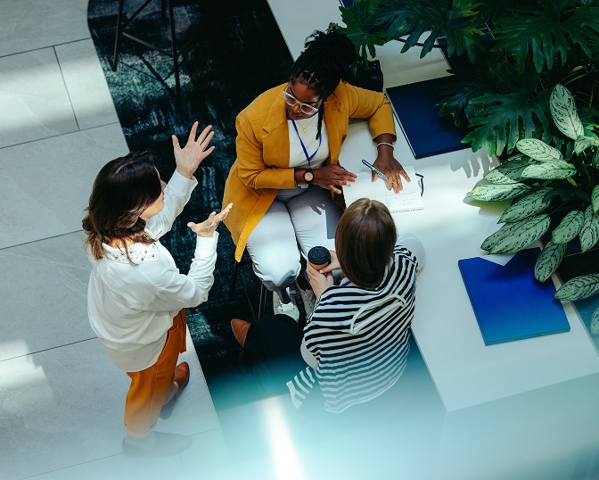 Engagierte Fachleute, die sich kümmern